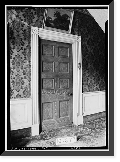 Mary Reese House, State Highway 97 (County Road 29), Lowndesboro, Lowndes County, AL - 7 Classic, Historic Reproduction