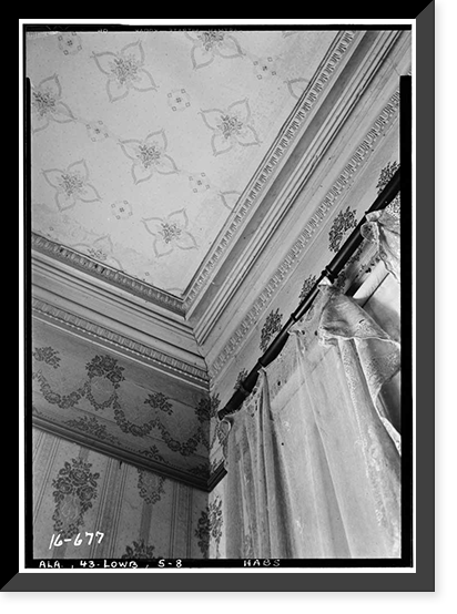 Mary Reese House, State Highway 97 (County Road 29), Lowndesboro, Lowndes County, AL - 8, Historic Print