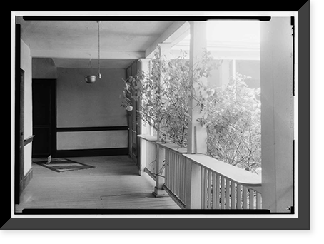 W. B. Carr House, 301 Maple Street, Tuskegee, Macon County, AL - 8, Historic Reproduction