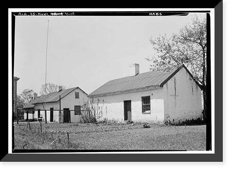 Pope-Spragins House, 407 Echols Avenue, Huntsville, Madison County, AL - 13, Vintage Print