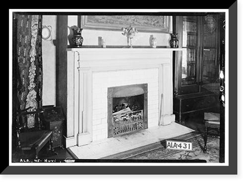 Historic Framed Print, Cabiness House, 603 Randolph Street, Huntsville, Madison County, AL - 5,  17-7/8" x 21-7/8"
