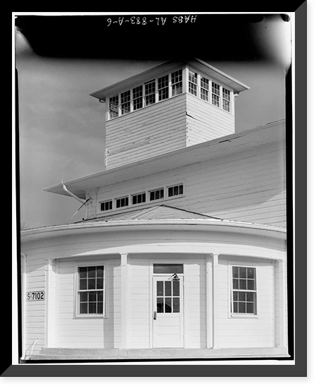Redstone Arsenal, Fire Station No. 3, Redstone Road between Post & Line Roads, Huntsville vicinity, Madison County, AL - 6, Historic Reproduction