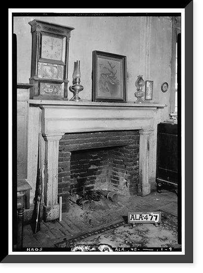 David Wade House, Bob Wade Lane, Huntsville, Madison County, AL - 9, Antique Wall Art