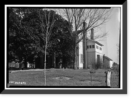 Magnolia Grove, State Highway 25, Dayton, Marengo County, AL - 5, Vintage Wall Art