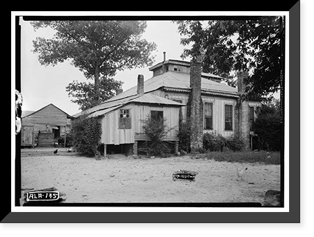 Pearson House, County Road 6, Marengo, Marengo County, AL - 2, Vintage Print