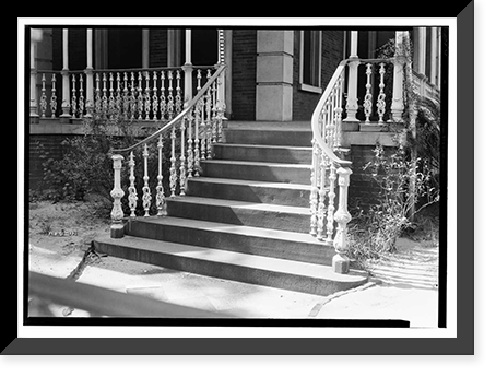 William H. Ketchum House & Gates (Ironwork), 400 Government Street, Mobile, Mobile County, AL - 5, Vintage Wall Art
