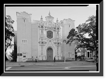 South Government Street Methodist Episcopal Church, 901 Government Street, Mobile, Mobile County, AL - 2, Antique Poster