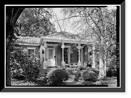 Kruse-Pinkerton House, 300 Chatham Street, Mobile, Mobile County, AL - 2, Vintage Poster
