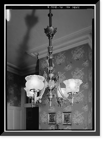 Wilson-Gibbs House, 1012 Palmetto Street, Mobile, Mobile County, AL - 8, Vintage Print