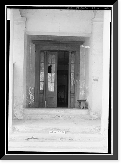 Augustine Ottenstein House, 207-209 North Jackson Street, Mobile, Mobile County, AL - 6, Vintage Wall Art
