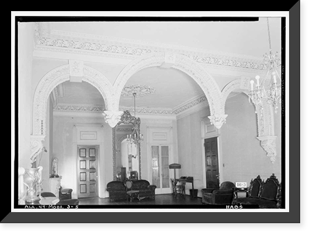 Jonathan Emanuel House, 251 Government Street, Mobile, Mobile County, AL - 5 Classic, Antique Wall Art