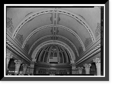 Cathedral of the Immaculate Conception, South Claiborne Street, Mobile, Mobile County, AL - 12, Historic Reproduction
