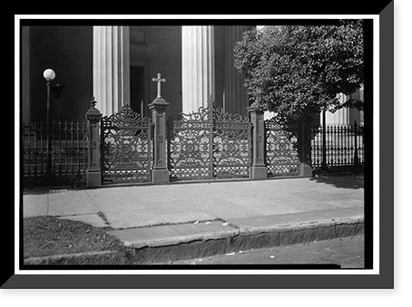Cathedral of the Immaculate Conception, South Claiborne Street, Mobile, Mobile County, AL - 35, Vintage Poster