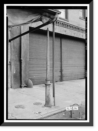Lampposts, Various Mobile locations, Mobile, Mobile County, AL - 4 Classic, Historic Print