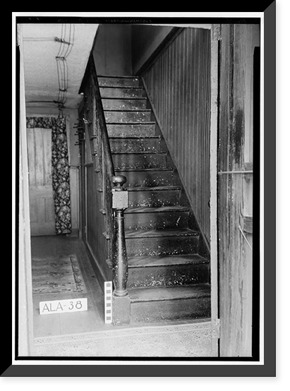 Rider House, 303 Conti Street, Mobile, Mobile County, AL - 6, Historic Print