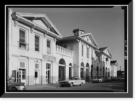 Southern Market & Municipal Building, 107-115 South Royal Street, Mobile, Mobile County, AL - 20, Vintage Print