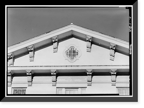 Historic Framed Print, Southern Market & Municipal Building, 107-115 South Royal Street, Mobile, Mobile County, AL - 24,  17-7/8" x 21-7/8"
