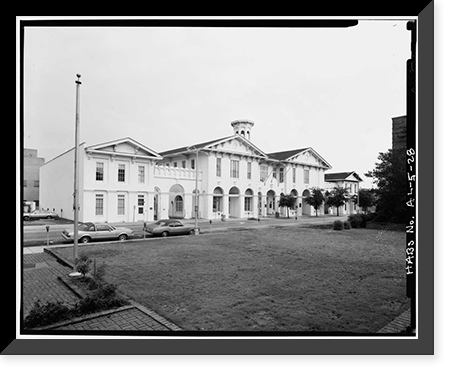Southern Market & Municipal Building, 107-115 South Royal Street, Mobile, Mobile County, AL - 28, Vintage Wall Art