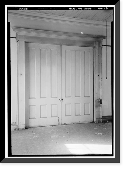 Gibbons-Torry House, Gate & Privy, 60 South Conception Street, Mobile, Mobile County, AL - 12, Antique Wall Art