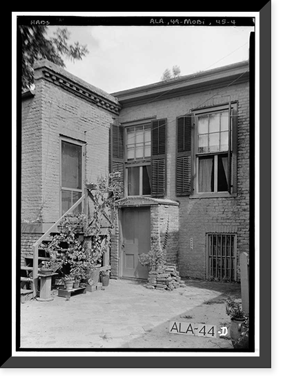 Hammond-Willoughby House, Saint Michael & Hamilton Streets, Mobile, Mobile County, AL - 4 Classic, Antique Wall Art