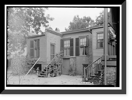 Hammond-Willoughby House, Saint Michael & Hamilton Streets, Mobile, Mobile County, AL - 9, Antique Wall Art