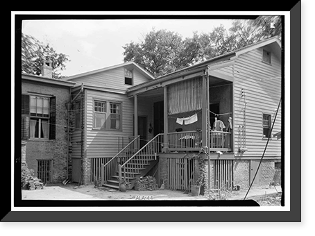 Hammond-Willoughby House, Saint Michael & Hamilton Streets, Mobile, Mobile County, AL - 10, Historic Print