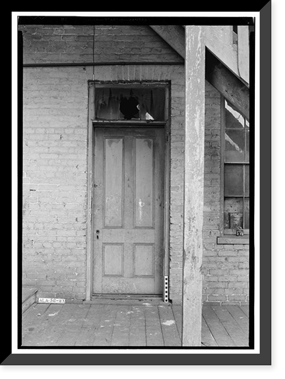 Horta-Semmes House & Fence, 802 Government Street, Mobile, Mobile County, AL - 26, Vintage Wall Art