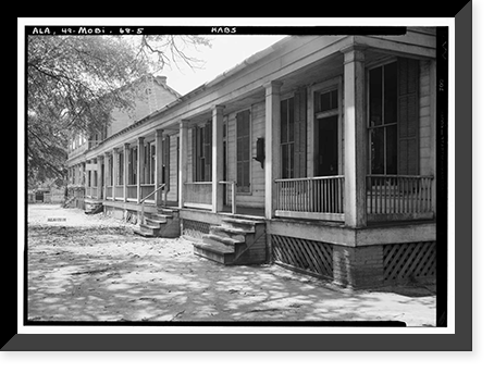 Frascatti, Conception Street, Mobile, Mobile County, AL - 5 Classic, Historic Reproduction