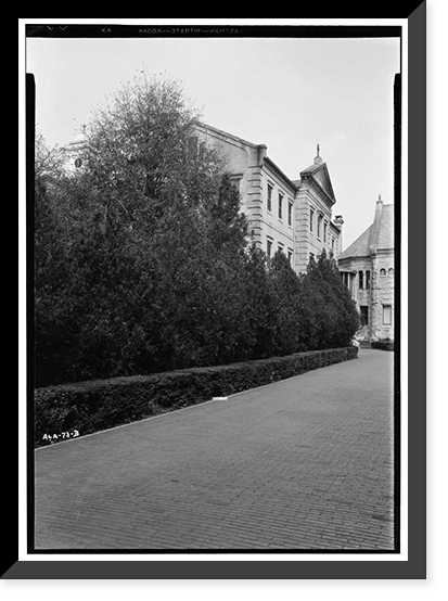 Historic Framed Print, Convent of the Visitation, 2300 Spring Hill Avenue, Mobile, Mobile County, AL - 7,  17-7/8" x 21-7/8"