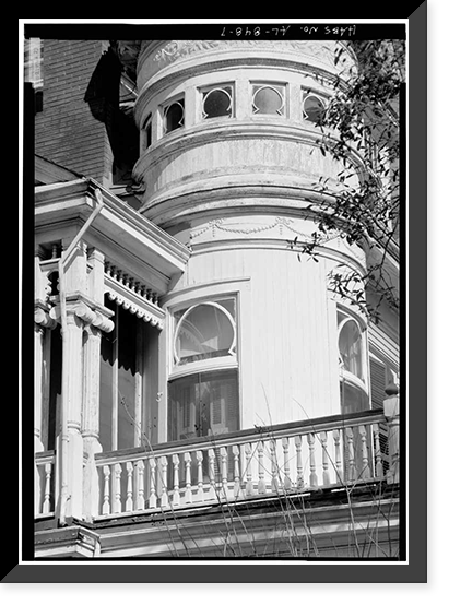 Tacon-Gordon House, 1216 Government Street, Mobile, Mobile County, AL - 7, Vintage Wall Art