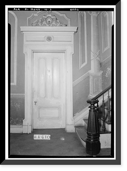Harris-Smith House, Church & Catoma Streets, Montgomery, Montgomery County, AL - 3 Classic, Antique Poster