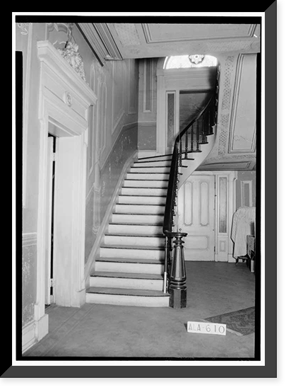 Harris-Smith House, Church & Catoma Streets, Montgomery, Montgomery County, AL - 11, Historic Reproduction