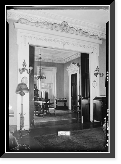 Bibb-Goldthwaithe-Arrington House, 203 Church Street, Montgomery, Montgomery County, AL - 10, Antique Wall Art
