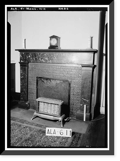 Bibb-Goldthwaithe-Arrington House, 203 Church Street, Montgomery, Montgomery County, AL - 11 Classic, Antique Wall Art