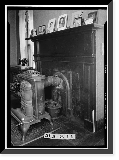 Bibb-Goldthwaithe-Arrington House, 203 Church Street, Montgomery, Montgomery County, AL - 13, Vintage Poster