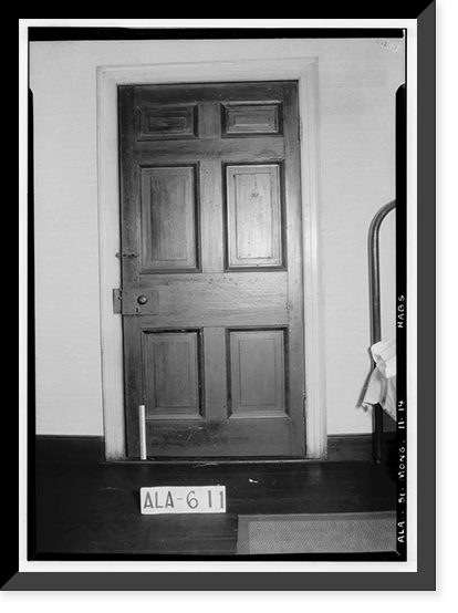 Bibb-Goldthwaithe-Arrington House, 203 Church Street, Montgomery, Montgomery County, AL - 14 Classic, Antique Poster