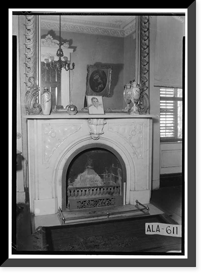 Bibb-Goldthwaithe-Arrington House, 203 Church Street, Montgomery, Montgomery County, AL - 19, Antique Poster