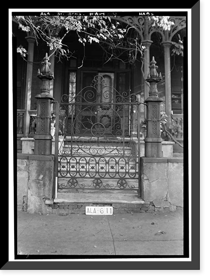 Bibb-Goldthwaithe-Arrington House, 203 Church Street, Montgomery, Montgomery County, AL - 23, Vintage Poster