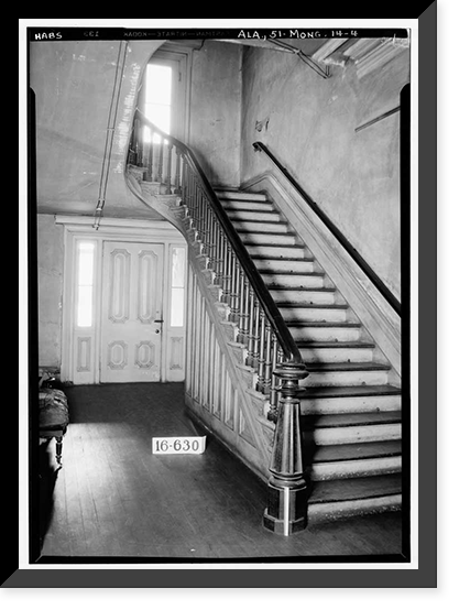 Garrett-Hatchett House, 313 Catoma Street, Montgomery, Montgomery County, AL - 4 Classic, Historic Print