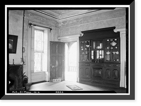Garrett-Hatchett House, 313 Catoma Street, Montgomery, Montgomery County, AL - 6, Historic Reproduction