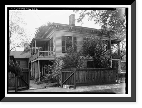 Kenneworth-Moffatt House, 405 South Hull Street, Montgomery, Montgomery County, AL - 2, Vintage Poster