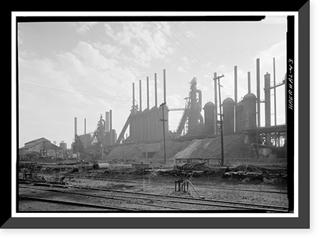 Louisville & Nashville Railroad, Union Station Train Shed, Water Street, opposite Lee Street, Montgomery, Montgomery County, AL, Antique Print