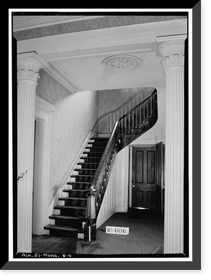 Owens-Teague House, 440 South Perry Street, Montgomery, Montgomery County, AL - 14, Vintage Print