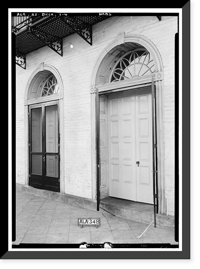 State Bank of Alabama, Decatur Branch, Bank Street & Wilson Avenue, Decatur, Morgan County, AL - 4 Classic, Antique Wall Art