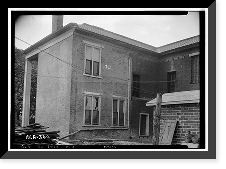 Rhea-Burleson-McEntire House, 120 Sycamore Street, Decatur, Morgan County, AL - 3, Antique Wall Art