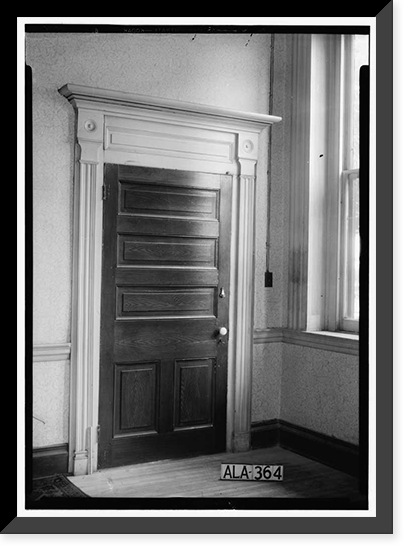Rhea-Burleson-McEntire House, 120 Sycamore Street, Decatur, Morgan County, AL - 11 Classic, Vintage Print
