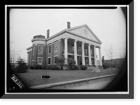 Perry County Court House, Square bounded by State Highway 5, Main Street, Gr, Marion, Perry County, AL - 20, Historic Reproduction