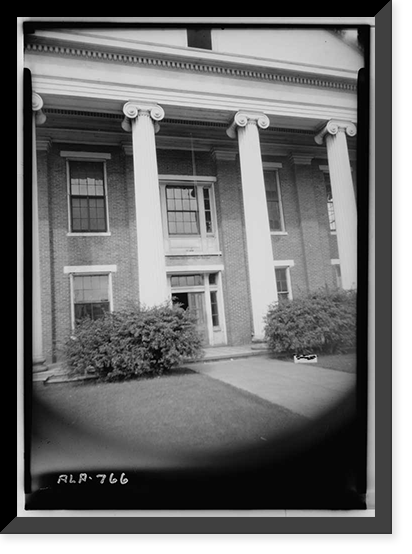 Perry County Court House, Square bounded by State Highway 5, Main Street, Gr, Marion, Perry County, AL - 22, Antique Poster