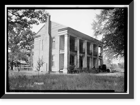Lowrey-Ford House & Kitchen, Washington Street (County Road 45), Marion vicinity, Perry County, AL - 2, Vintage Poster