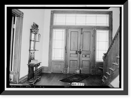 Lowrey-Ford House & Kitchen, Washington Street (County Road 45), Marion vicinity, Perry County, AL - 6, Vintage Print